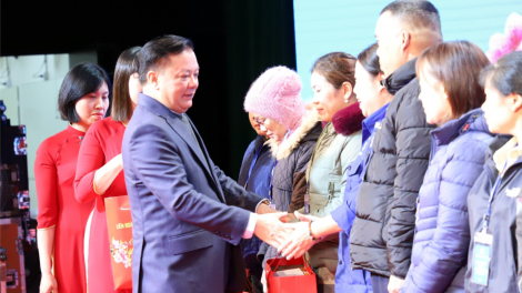 Chia sẻ khó khăn với công nhân lao động nghèo thủ đô (22/1/2024)