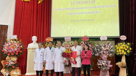 Trong 1 tháng Bệnh viện Việt Đức vận động được 4 ca chết não hiến tạng (18/01/2024)