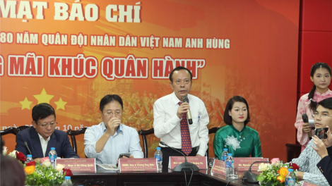 Phát động Cuộc thi tìm hiểu 80 năm truyền thống vẻ vang của Quân đội nhân dân Việt Nam (25/10/2024)