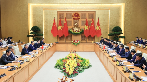 Thủ tướng Chính phủ Phạm Minh Chính hội đàm với Thủ tướng Quốc vụ viện Trung Quốc Lý Cường ( 13/10/2024)