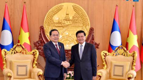 Củng cố và tăng cường mối quan hệ đoàn kết đặc biệt Việt Nam-Lào ( 20/10/2024)