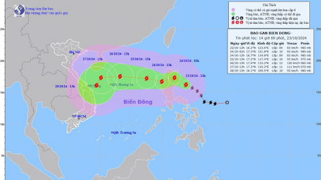 THỜI SỰ 18H CHIỀU 24/10/2024: Bão Trà Mi đi vào Biển Đông và trở thành bão số 6 trong năm nay