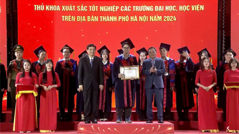 Tuyên dương 100 Thủ khoa xuất sắc tốt nghiệp các trường Đại học, Học viện năm 2024 (03/10/2024)