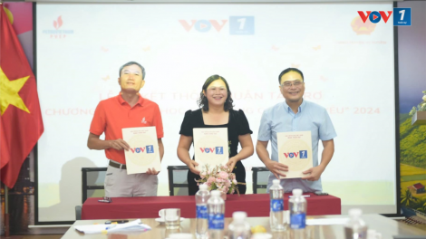 VOV1 phối hợp với Tổng Công ty Thăm dò Khai thác dầu khí triển khai Chương trình “Vì học sinh vùng cao thân yêu 2024”