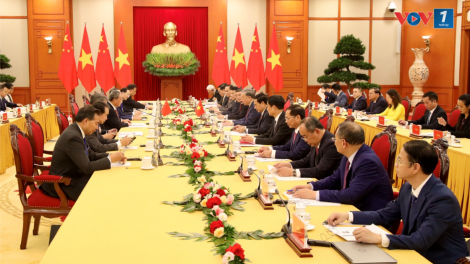 THỜI SỰ 21H30 ĐÊM 12/10/2024: Tổng Bí thư, Chủ tịch nước Tô Lâm hội kiến Thủ tướng Trung Quốc Lý Cường, đang có chuyến thăm chính thức Việt Nam theo lời mời của Thủ tướng Phạm Minh Chính