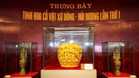 Trưng bày “Tinh hoa cổ vật Xứ Đông” và công bố bảo vật Quốc gia Chum gốm hoa nâu Hiệp An thời Trần ( 20/10/2024)