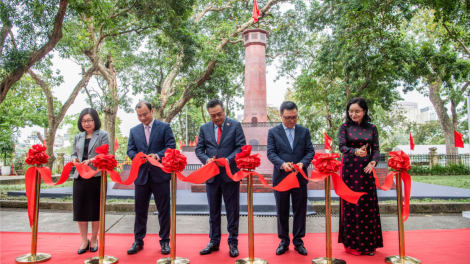 Ấn tượng triển lãm tương tác Cột cờ Hà Nội kỷ niệm 70 năm Ngày Giải phóng Thủ đô (09/10/2024)