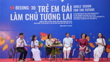 Gần 300 đại biểu tham dự sự kiện “Trẻ em gái làm chủ tương lai” (12/10/2024)