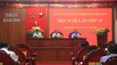 Quảng Bình chuẩn bị nhân sự cho đại hội đảng các cấp (4/10/2024)