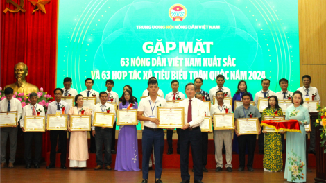 126 nông dân Việt Nam xuất sắc và Hợp tác xã tiêu biểu năm 2024 (13/10/2024)