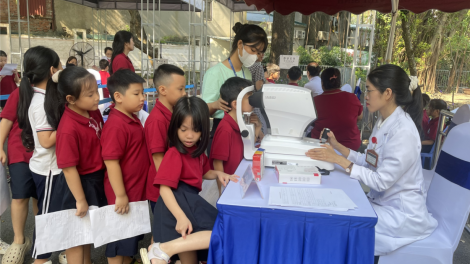 Chương trình “Mắt khoẻ ngời sáng tương lai” hưởng ứng ngày Thị giác thế giới (07/10/2024)