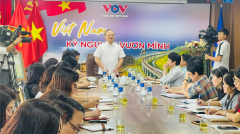 Tổng Giám đốc VOV kiểm tra việc triển khai chuỗi chương trình “Việt Nam- Kỷ nguyên vươn mình” (4/10/2024)