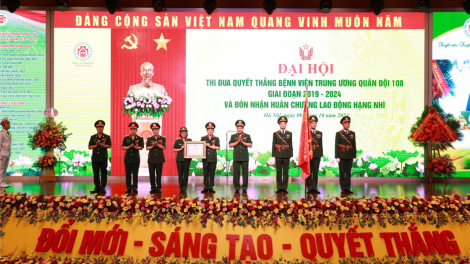 Tôn vinh 72 cá nhân, tập thể quân y trong phong trào thi đua 
yêu nước (08/10/2024)