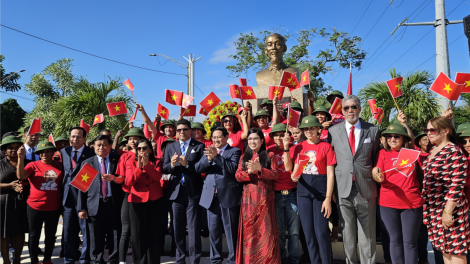Tượng đài Chủ tịch Hồ Chí Minh tại Dominicana là biểu tượng sáng ngời về tình đoàn kết, hữu nghị giữa hai nước (22/11/2024)