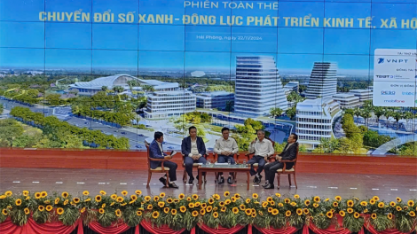 Chuyển đổi số xanh – Động lực mới cho nền kinh tế - xã hội TP Hải Phòng (22/11/2024)