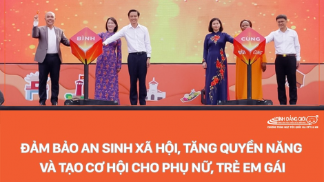 ĐẤU TRANH CHO BÌNH ĐẲNG GIỚI - KHÔNG CHỈ VÌ PHỤ NỮ: 
Bài 3: Bình đẳng giới – Cần những hành động và chính sách thiết thực hơn (27/11/2024)