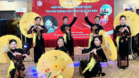 Thành lập Hiệp hội Văn hóa Nghệ thuật truyền thống Việt Nam tại Nhật Bản (30/11/2024)