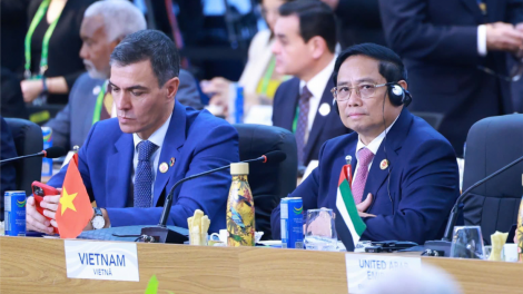 Thủ tướng Phạm Minh Chính dự và phát biểu tại Hội nghị thượng đỉnh G20 trong Phiên thảo luận về cuộc chiến chống đói nghèo và phát triển bao trùm (19/11/2024)