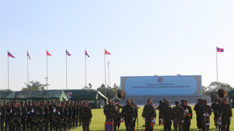 Khai mạc diễn tập cứu hộ cứu nạn chung quân đội ba nước Việt Nam - Lào - Campuchia (18/11/2024)