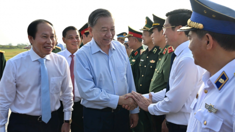 THỜI SỰ 12H TRƯA 14/11/2024:  Tổng Bí thư Tô Lâm thăm và làm việc tại huyện đảo Bạch Long Vĩ, thành phố Hải Phòng