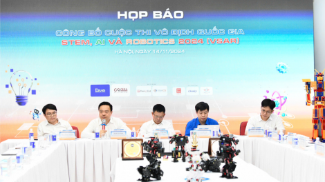 Khởi động Cuộc thi Vô địch Quốc gia STEM, AI và Robotics 2024 (14/11/2024)