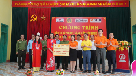 Bộ Công an hỗ trợ xây dựng trường chuẩn quốc gia tại Bắc Kạn (21/11/2024)