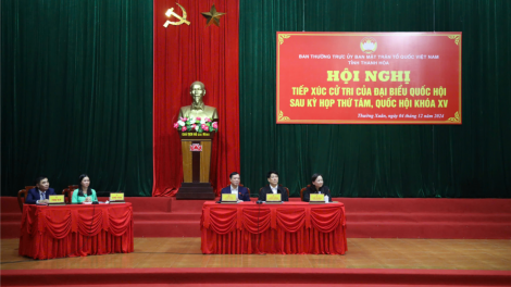 Chủ tịch nước Lương Cường tiếp xúc cử tri huyện Thường Xuân, tỉnh Thanh Hóa (04/12/2024)