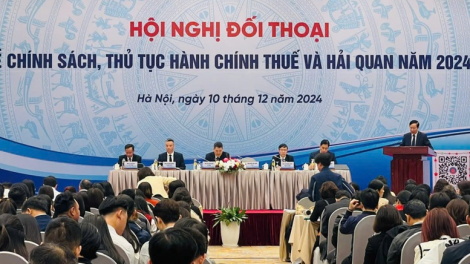 Đối thoại chính sách thuế, hải quan tiếp tục tháo gỡ khó khăn cho doanh nghiệp (10/12/2024)