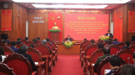 Sáp nhập Báo, Đài và trang thông tin điện tử, thành lập Trung tâm truyền thông Quảng Bình (26/12/2024)