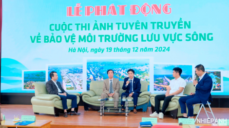 Phát động cuộc thi Ảnh về bảo vệ môi trường lưu vực sông (19/12/2024)