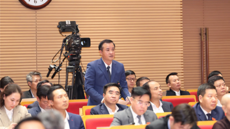 HĐND thành phố Hà Nội chất vấn việc chậm tiến độ Dự án đường vành đai 1 (11/12/2024)