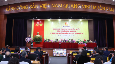 Ngành Nội vụ năm 2024: Những dấu ấn nổi bật. (26/12/2024)