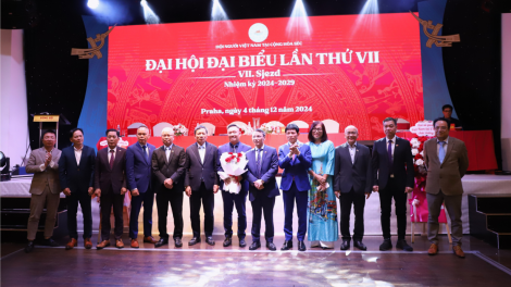 Đại hội đại biểu Liên hiệp hội người Việt Nam tại Cộng hòa Séc (5/12/2024)