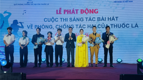 Phát động cuộc thi sáng tác bài hát về phòng chống tác hại của thuốc lá (19/12/2024)