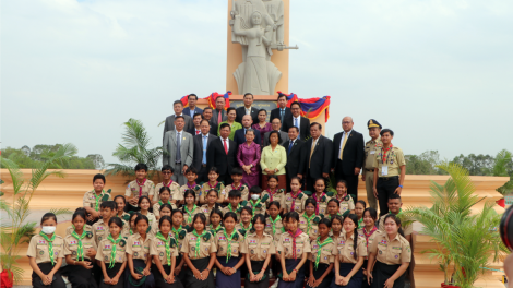 Khánh thành Đài Hữu nghị Việt Nam-Campuchia tỉnh Svay Rieng (27/02/2024)