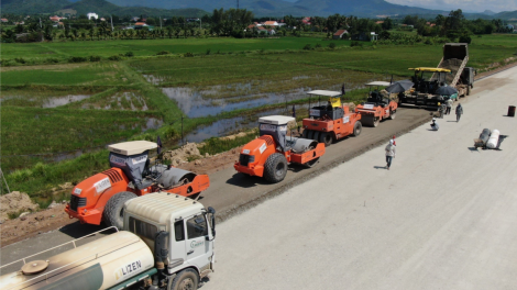 Đẩy nhanh tiến độ thi công các dự án cao tốc qua 2 tỉnh Khánh Hòa và Phú Yên (25/2/2025)