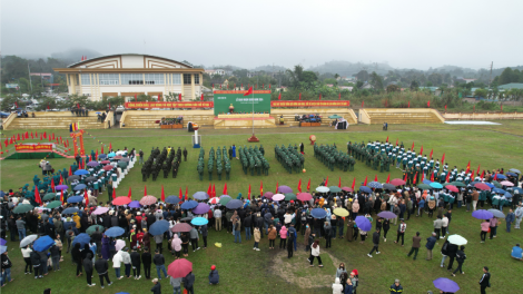 Hơn 1300 tân binh Yên Bái lên đường nhập ngũ (25/2/2024)