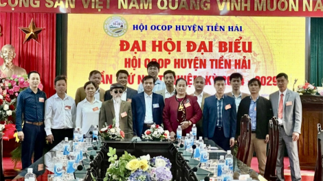 Thành lập Hội OCOP huyện Tiền Hải, tỉnh Thái Bình (05/02/2024)