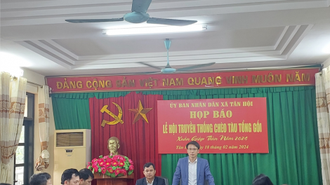 Lễ hội Chèo tàu Tổng Gối gìn giữ, lưu truyền bản sắc văn hóa truyền thống (18/2/2024)