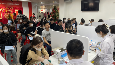 Trước giờ khai mạc, Lễ hội Xuân Hồng thu được 2.500 đơn vị máu (20/2/2024)