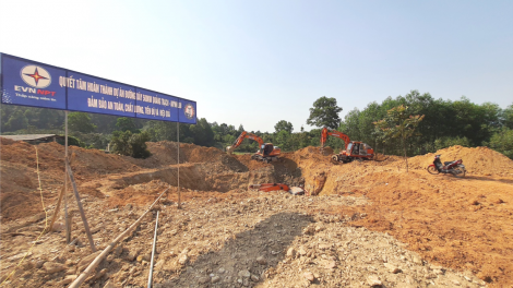 Nghệ An phấn đấu bàn giao vị trí móng cột đường dây 500kV mạch 3 trước thời hạn (9/3/2024)