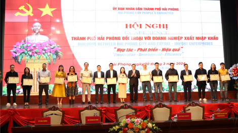 Hải Phòng: Đối thoại, tháo gỡ khó khăn cho doanh nghiệp xuất nhập khẩu (20/3/2024)