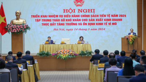 THỜI SỰ 18H CHIỀU 14/3/2024: Thủ tướng Phạm Minh Chính yêu cầu tăng khả năng tiếp cận và hấp thụ tín dụng, giảm lãi suất cho vay.