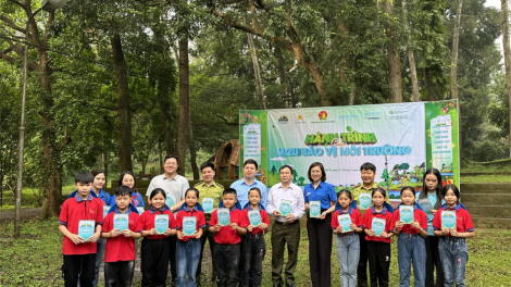 Khánh thành góc thông tin bảo vệ môi trường Mizuiku tại rừng Cúc Phương (29/03/2024)