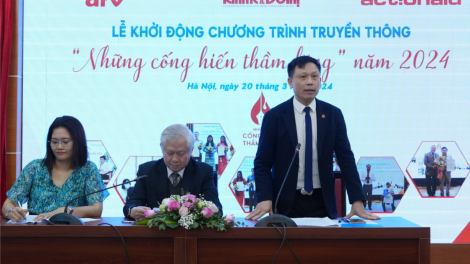 Chương trình truyền thông “Những cống hiến thầm lặng 2024”: Đồng hành cùng lao động nữ, người yếu thế (20/03/2024)