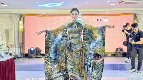 “Về với cội nguồn”- Bộ sưu tập áo dài tôn vinh di sản văn hoá dân tộc   (29/03/2024)