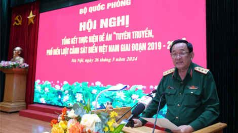 Đề án tuyên truyền Luật Cảnh sát biển Việt Nam đạt nhiều kết quả tích cực sau 5 năm thực hiện (26/03/2024)