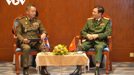 Thắt chặt quan hệ hợp tác quốc phòng Việt Nam – Lào - Campuchia (4/3/2024)