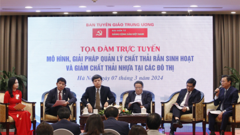 70% lượng rác thải sinh hoạt tại Việt Nam được xử lý bằng phương pháp chôn lấp (07/03/2024)