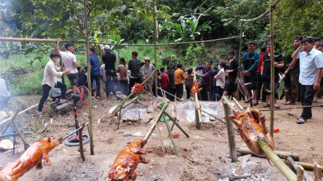 Sôi động Ngày hội văn hóa ẩm thực, du lịch sinh thái tại xã Phúc Yên, Lâm Bình, Tuyên Quang (07/4/2024)